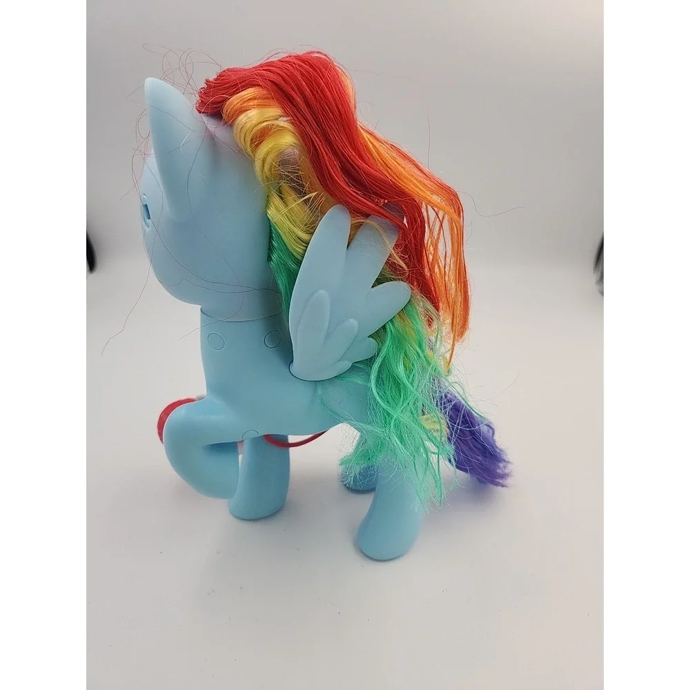 Hasbro My Little Pony‎ MLP Singing Rainbow Dash Microphone Figure Toy Works